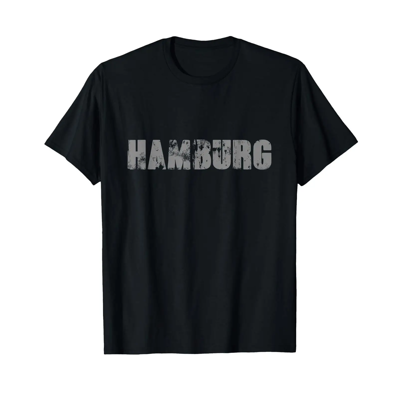 Vintage Fashion Hamburg - Hamburg T Shirt vintage Yıkanmış Hafifçe