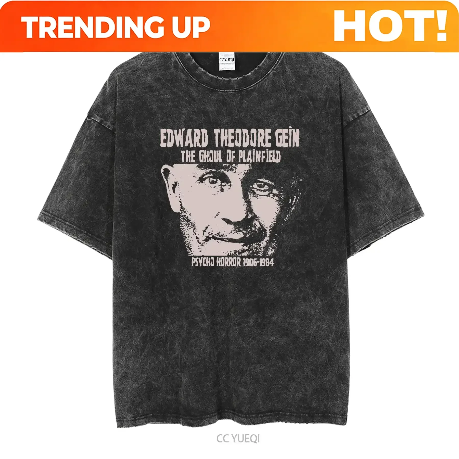 Vintage Fashion Jersey - Kişiselleştirilebilir Tişört ED GEIN The Ghoul