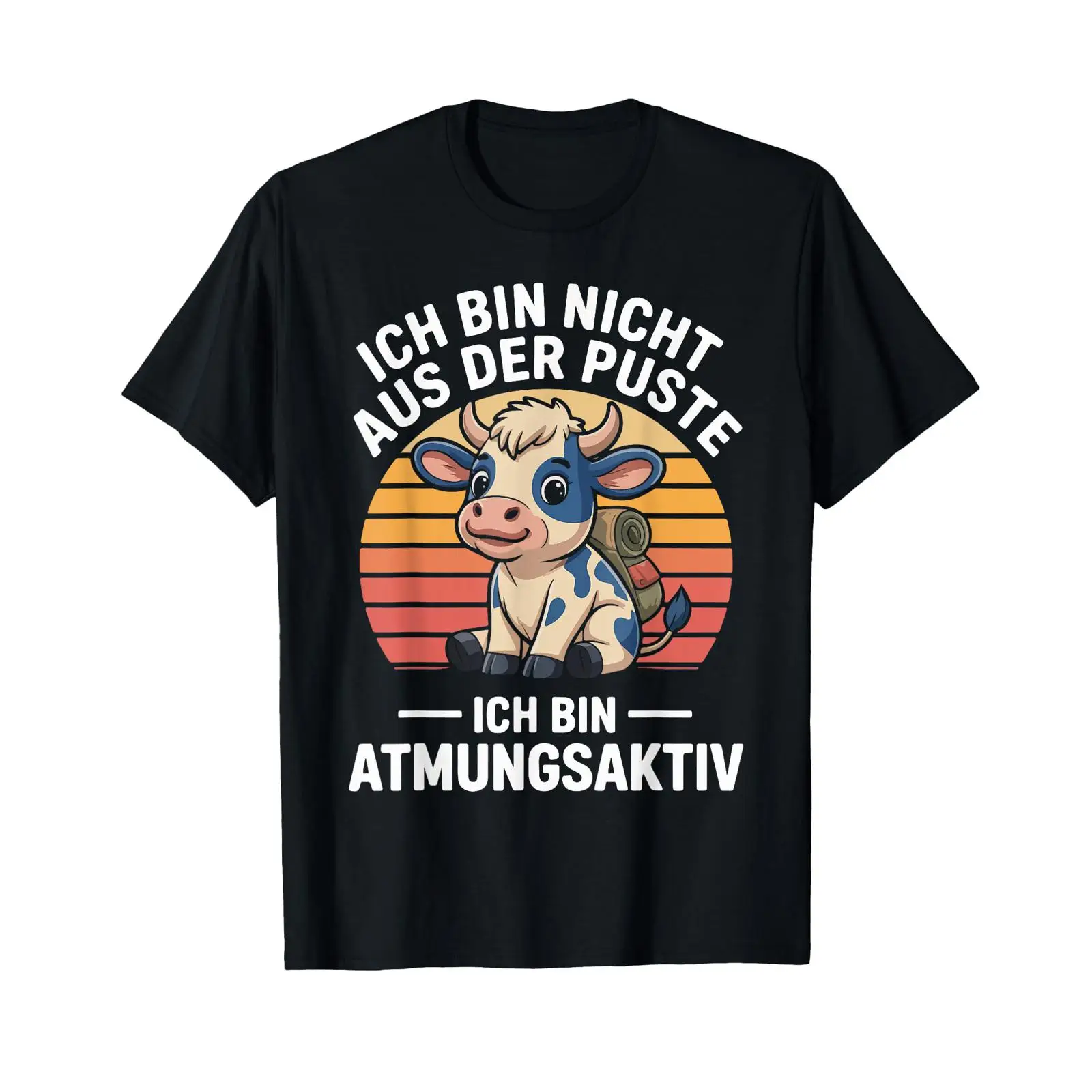 Vintage Fashion Quotes - Almanca Yazılı T Shirt 'Ich Bin