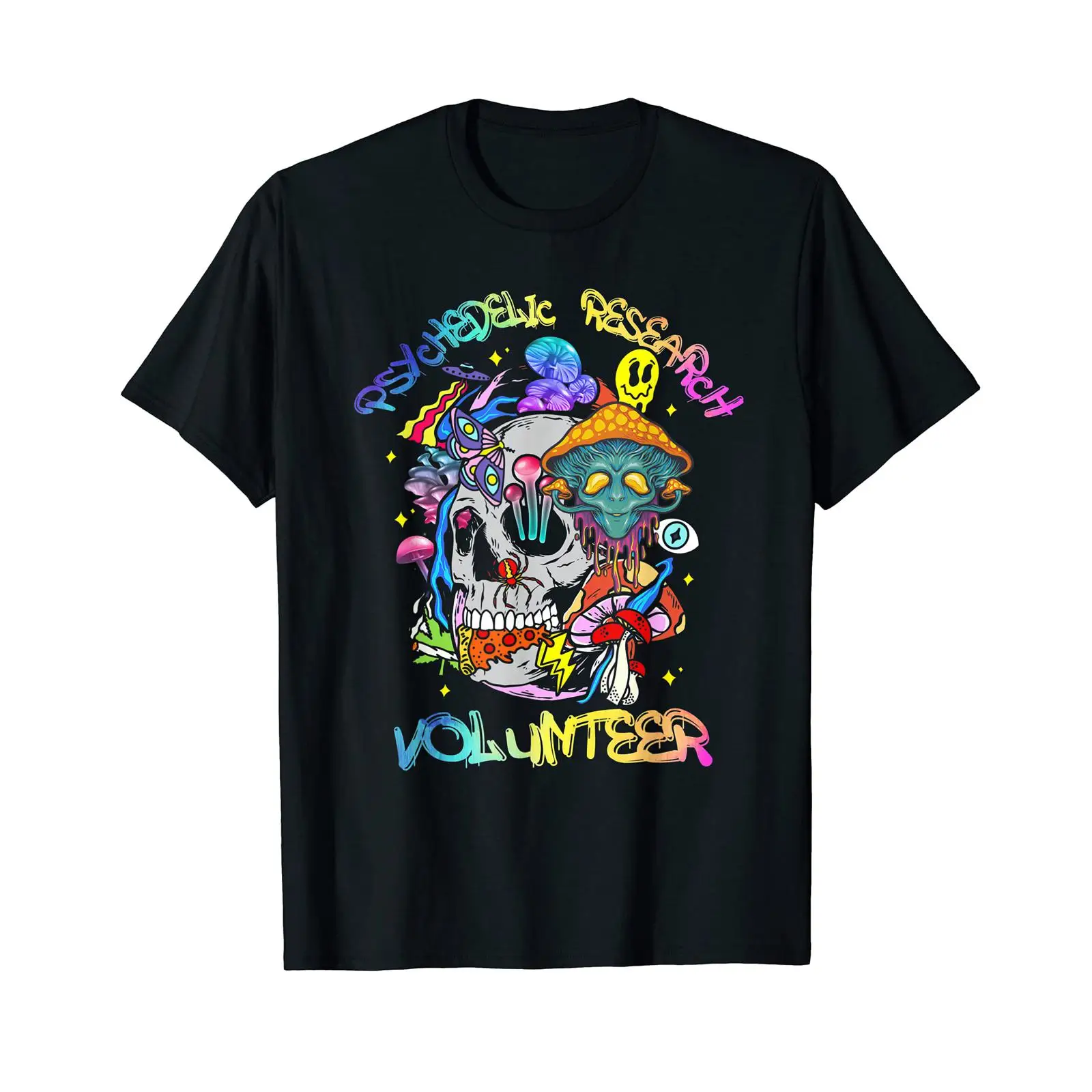 Vintage Fashion Research - Psychedelic Mantar Araştırmaları Gönüllü Çalışan Tişörtü