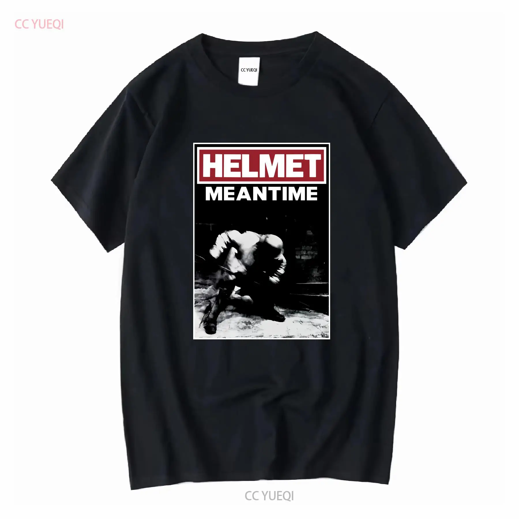 Vintage Fashion Jersey - Kask Meantime T gömlek rock grubu