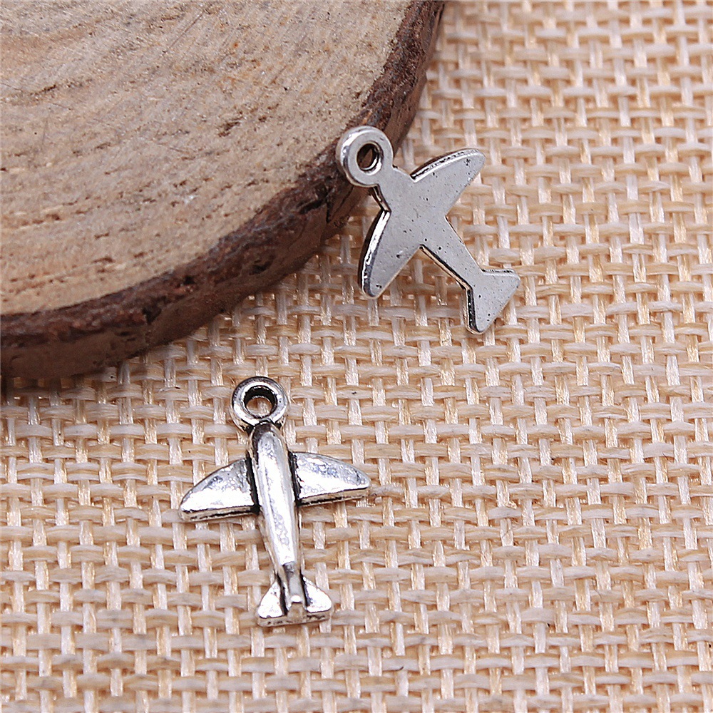 10 adet 11x15mm Antik Gümüş Re - Vintage Fashion Stores incelemesi ve fiyatı