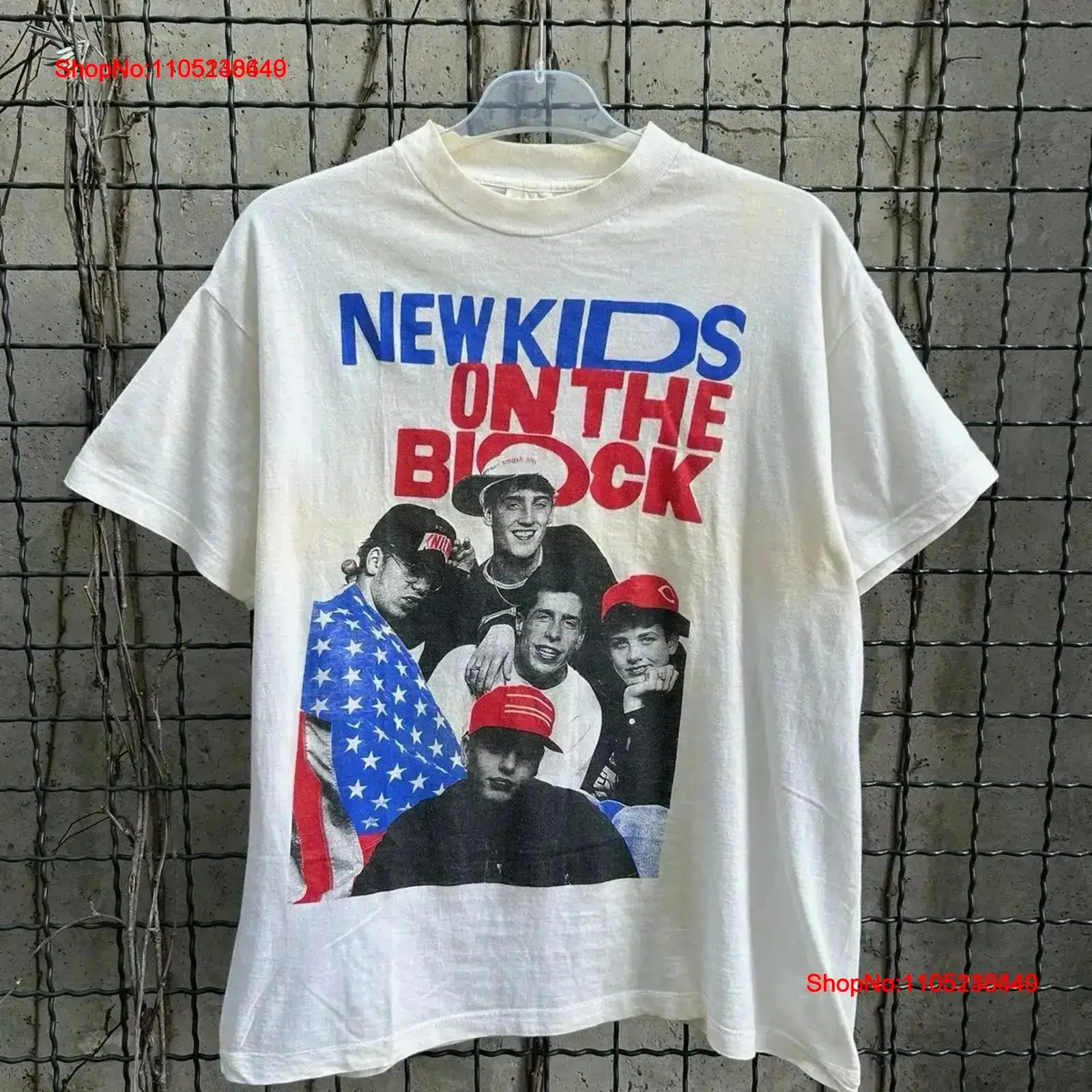 Vintage 80'ler New Kids on the - Vintage Fashion Jersey incelemesi ve fiyatı