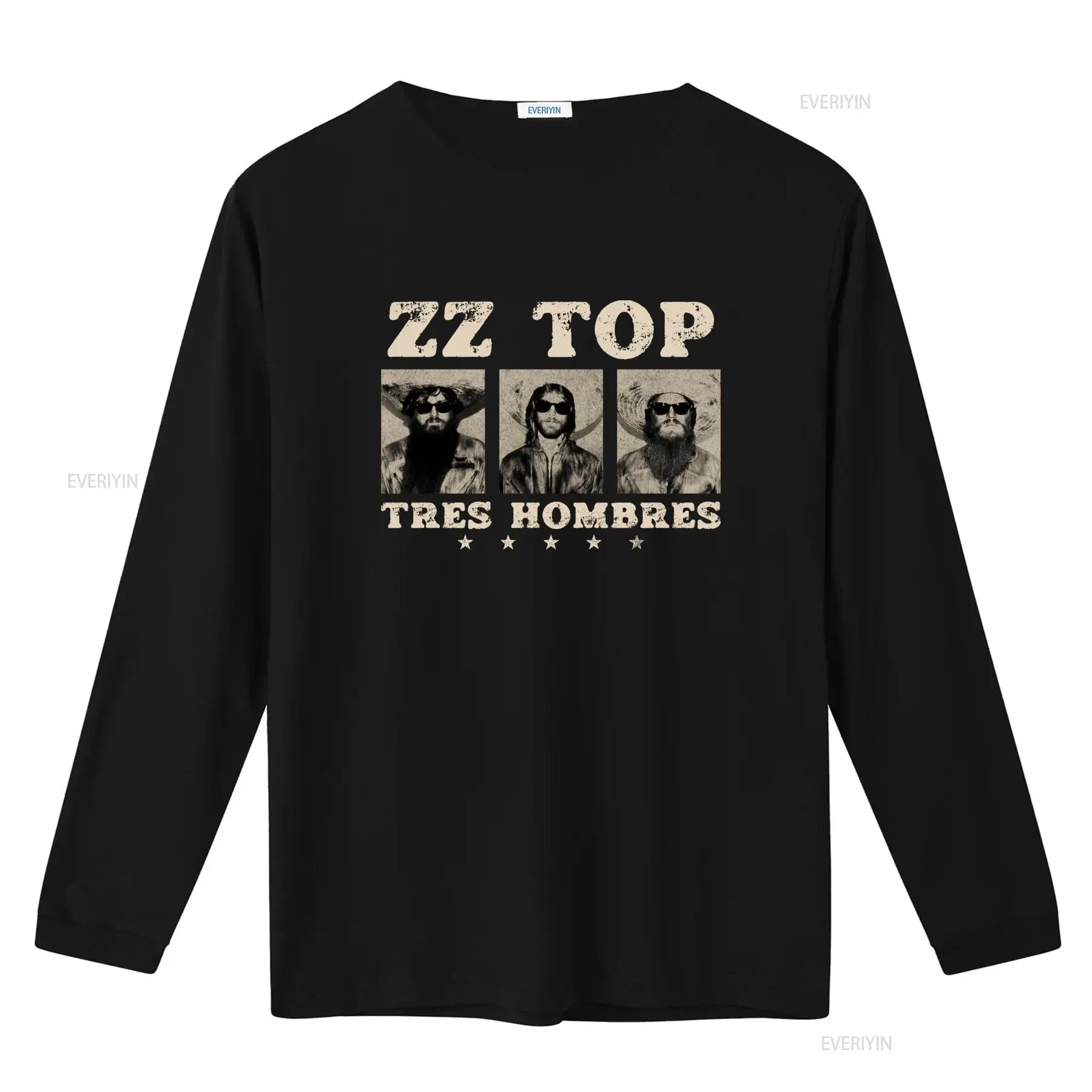Tres Hombres ZZ Top Retro Rock - Vintage Fashion La incelemesi ve fiyatı