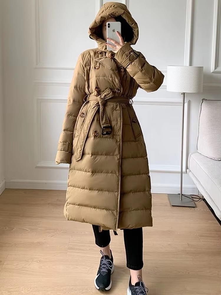 Kadın Kışlık Rüzgarlık Uzun Şi - Vintage Windbreaker Nylon incelemesi ve fiyatı